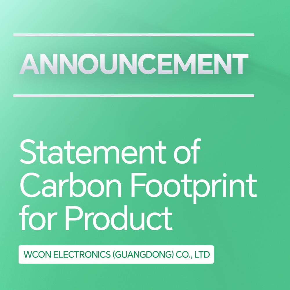 Erklärung zum CO2-Fußabdruck für das Produkt